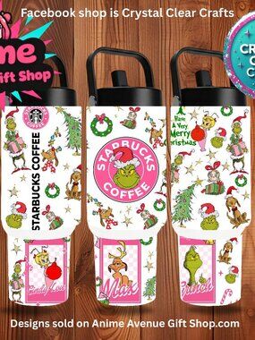 The Grinch 30oz Stainless Steel Tumbler